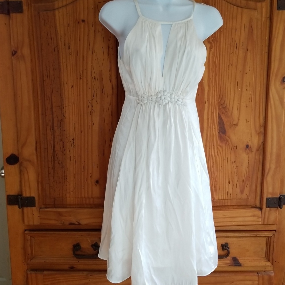 Beautiful ivory cocktail dress,  size small
